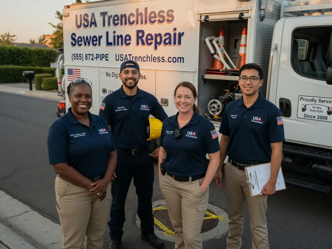 Sewer Line Repair company in Meadowlands, MN